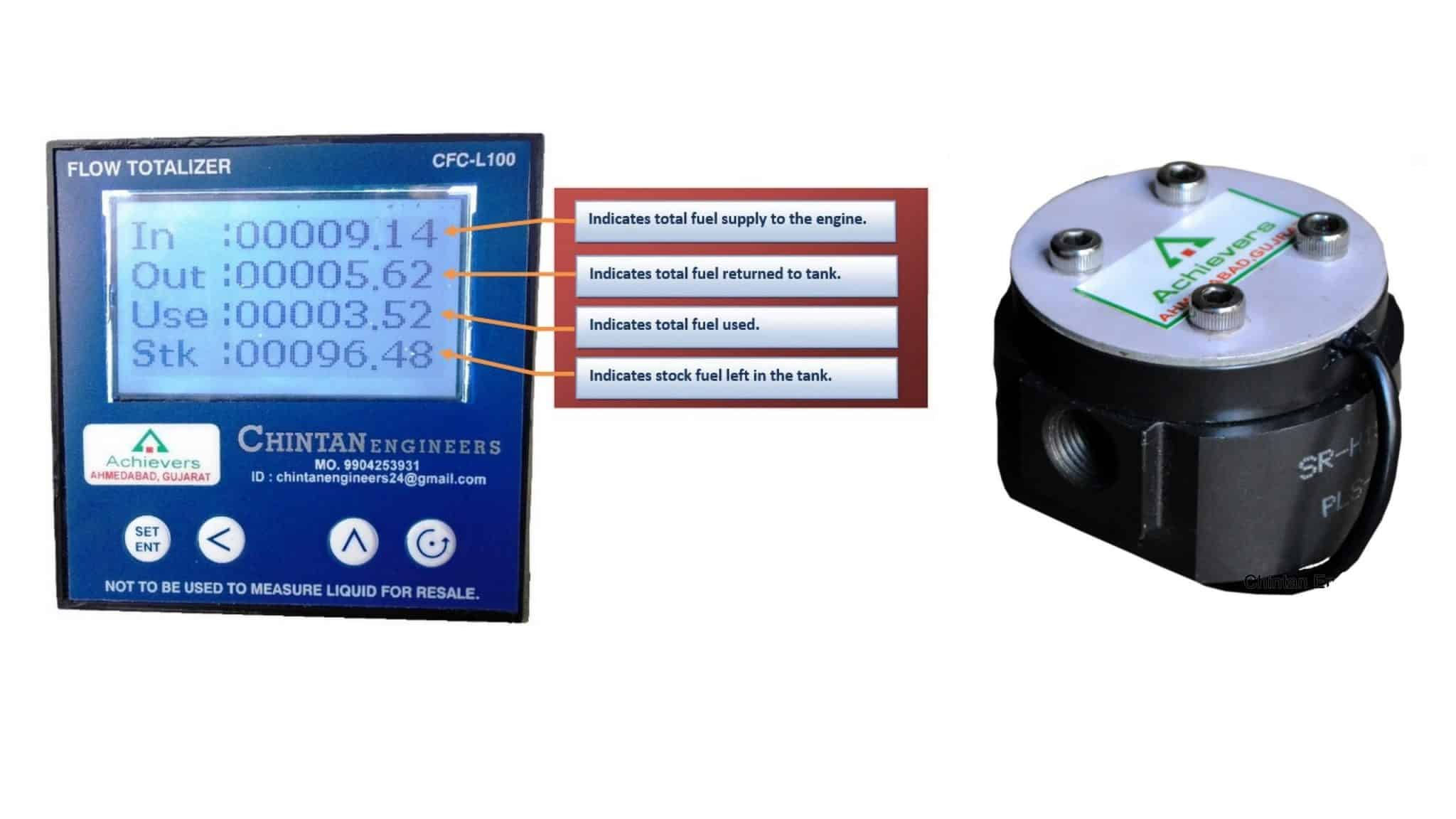 Fuel Consumption Meter Achievers Dispensers and Flow Meters