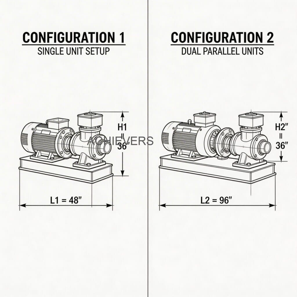 Technical comparison diagram highlighting the internal pressure-sensing differences between Fuel Nozzles variants