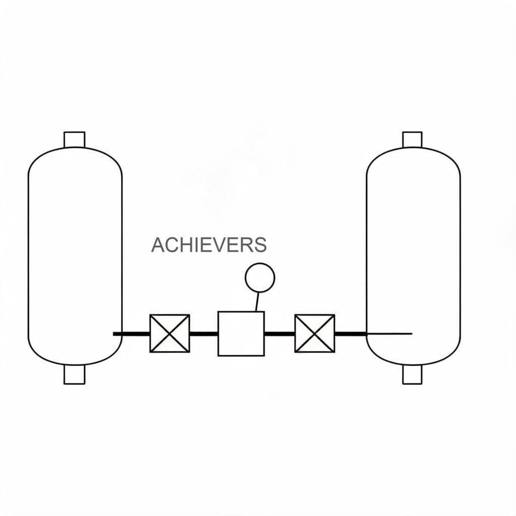 Technical process flow diagram showing Fuel Flow Meter integrated into a dual-line diesel engine feed and return system with bypass valves and filtration