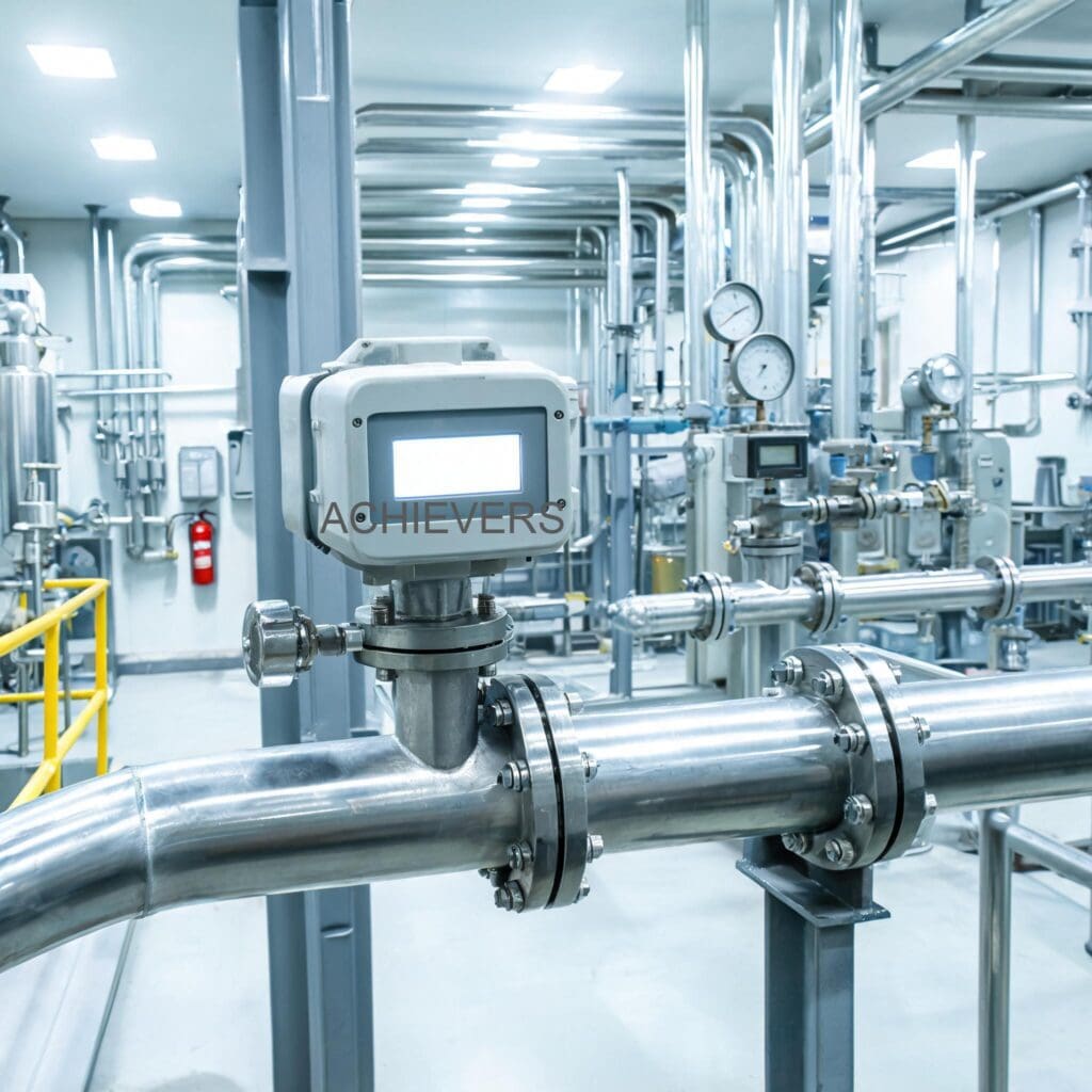Fuel Flow Meter actively operating at a remote off-grid mining power plant, logging highly accurate cumulative fuel consumption data